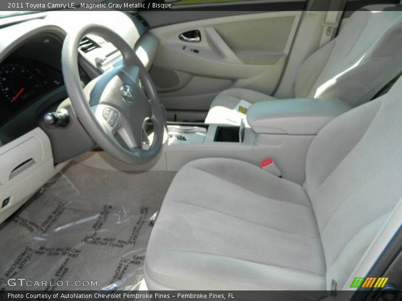 Magnetic Gray Metallic / Bisque 2011 Toyota Camry LE