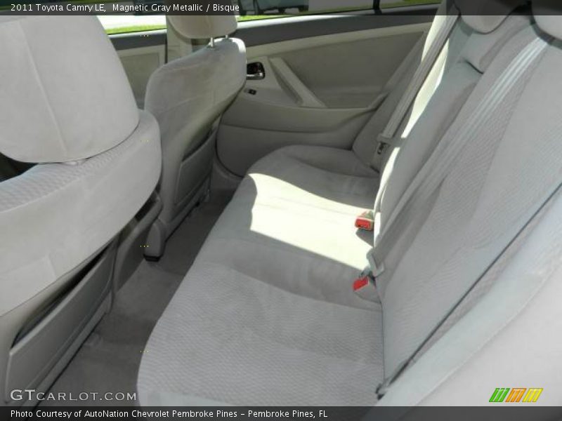 Magnetic Gray Metallic / Bisque 2011 Toyota Camry LE