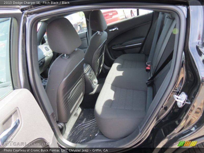 Pitch Black / Black 2013 Dodge Charger SE