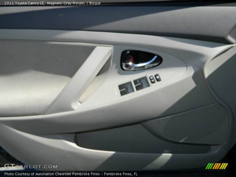 Magnetic Gray Metallic / Bisque 2011 Toyota Camry LE