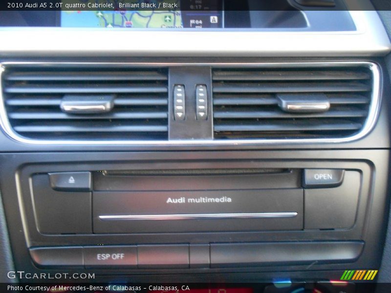 Brilliant Black / Black 2010 Audi A5 2.0T quattro Cabriolet