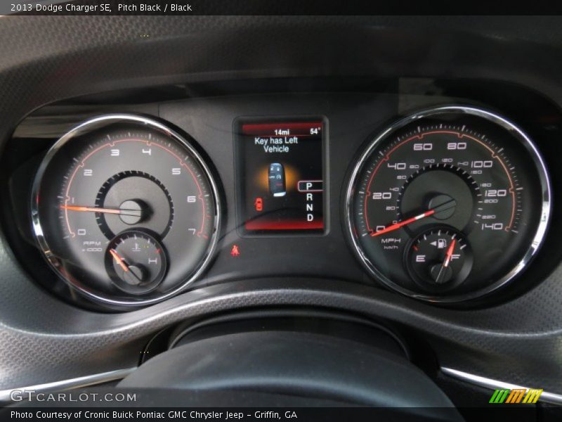 Pitch Black / Black 2013 Dodge Charger SE