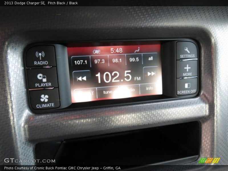 Pitch Black / Black 2013 Dodge Charger SE