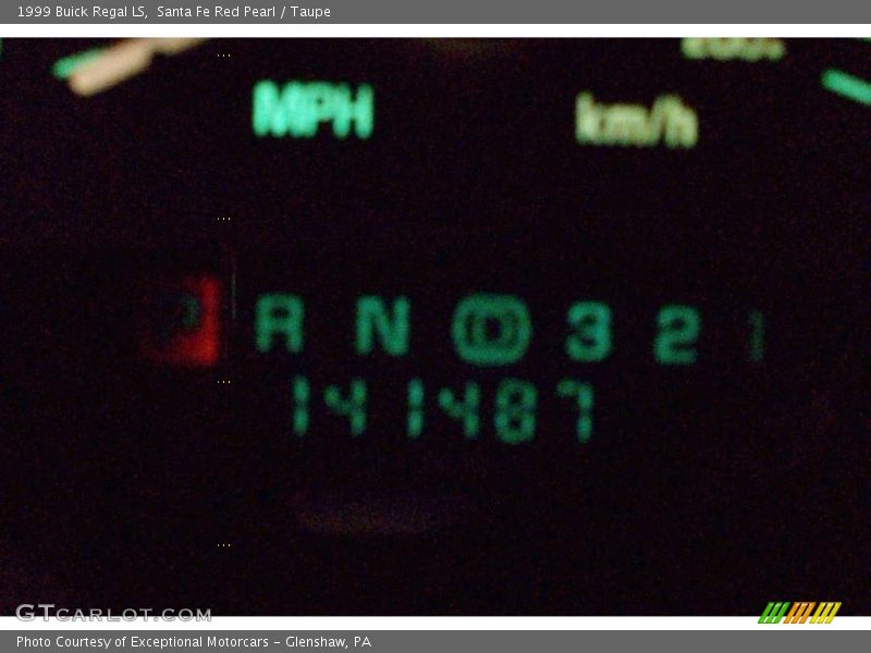 Santa Fe Red Pearl / Taupe 1999 Buick Regal LS