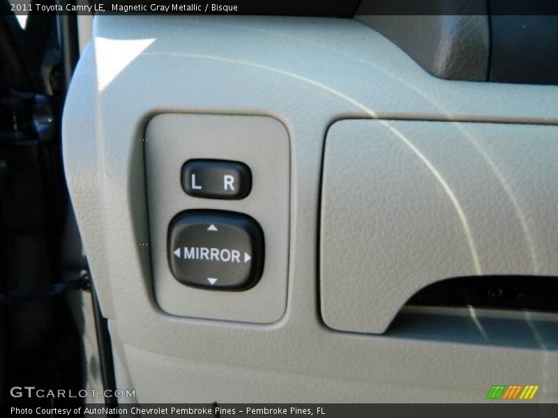 Magnetic Gray Metallic / Bisque 2011 Toyota Camry LE