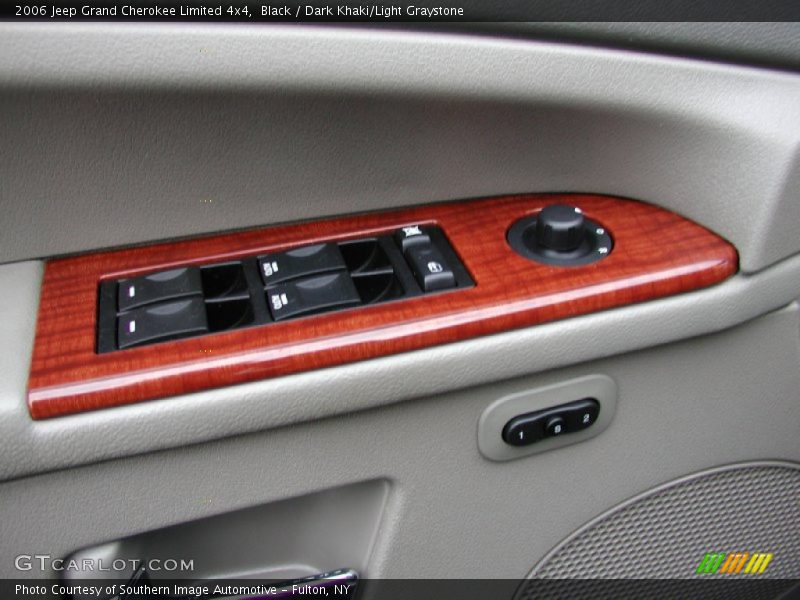 Black / Dark Khaki/Light Graystone 2006 Jeep Grand Cherokee Limited 4x4