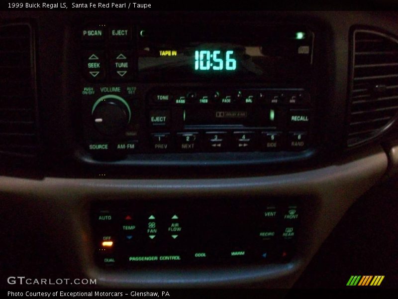 Santa Fe Red Pearl / Taupe 1999 Buick Regal LS