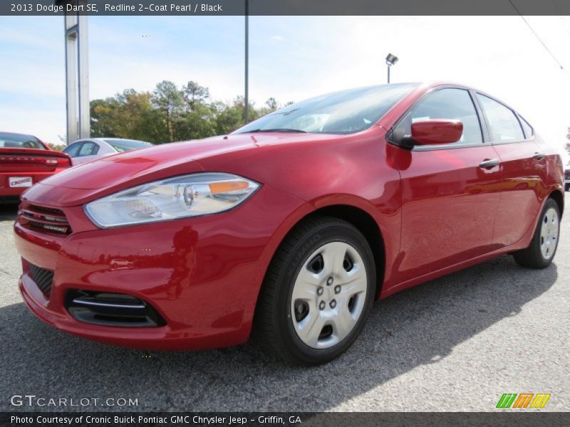 Redline 2-Coat Pearl / Black 2013 Dodge Dart SE