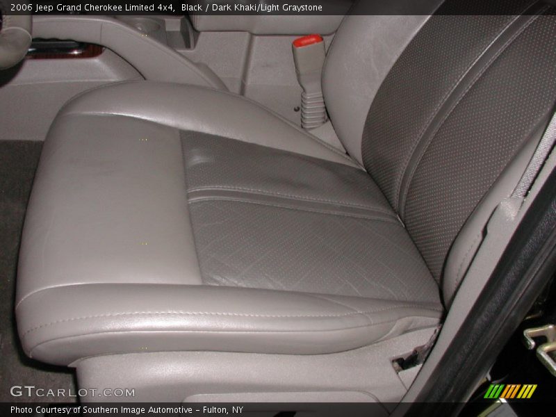 Black / Dark Khaki/Light Graystone 2006 Jeep Grand Cherokee Limited 4x4