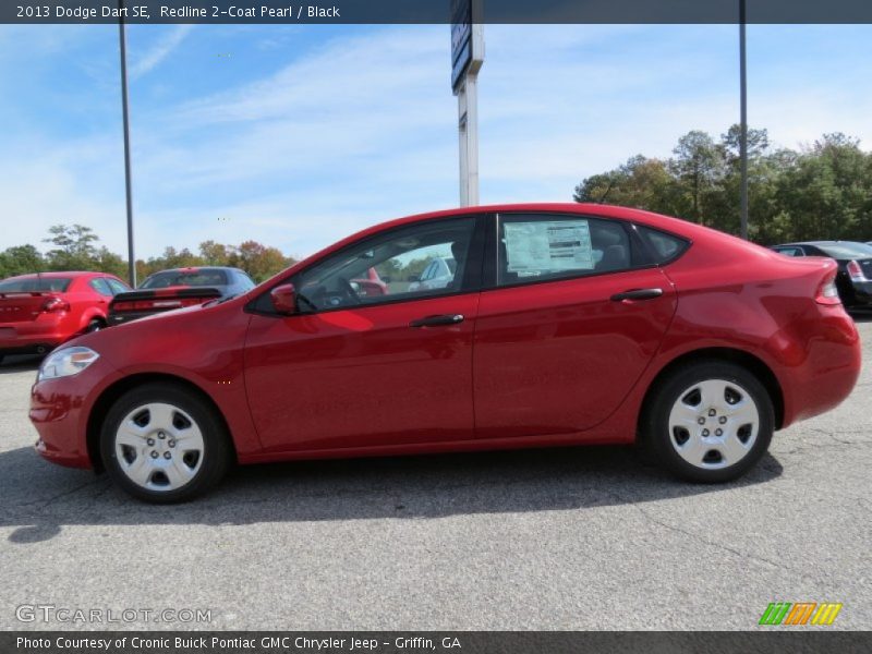 Redline 2-Coat Pearl / Black 2013 Dodge Dart SE