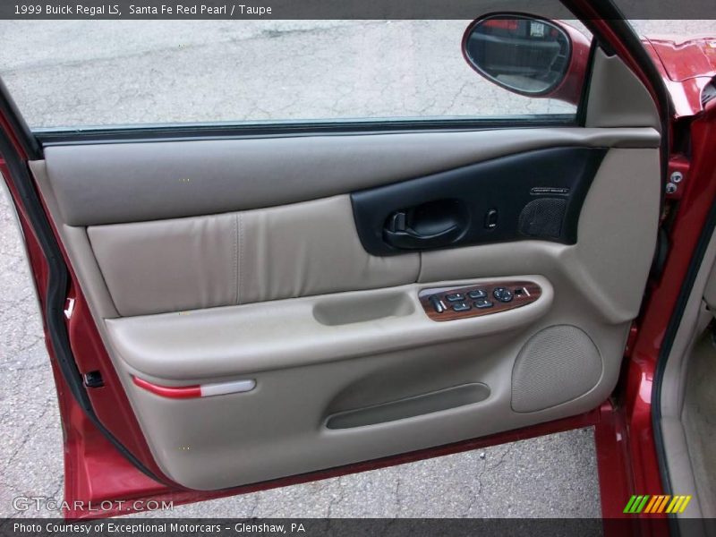 Santa Fe Red Pearl / Taupe 1999 Buick Regal LS