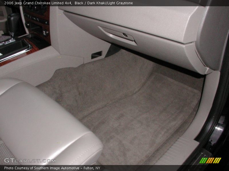 Black / Dark Khaki/Light Graystone 2006 Jeep Grand Cherokee Limited 4x4