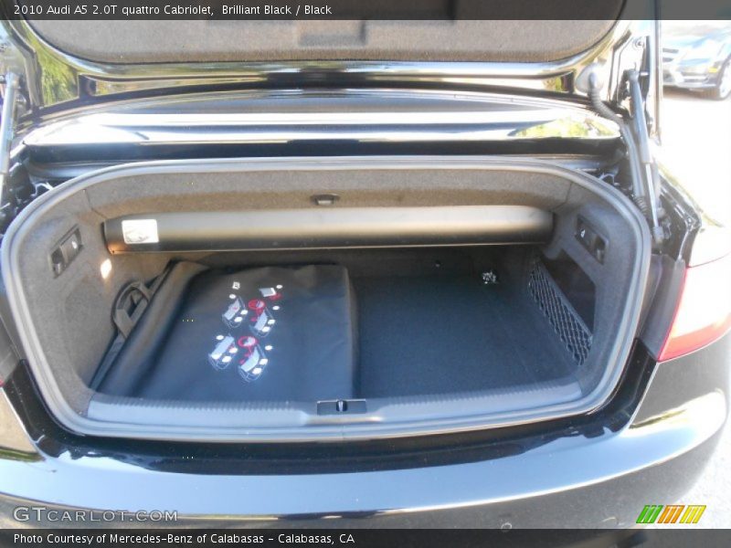 Brilliant Black / Black 2010 Audi A5 2.0T quattro Cabriolet