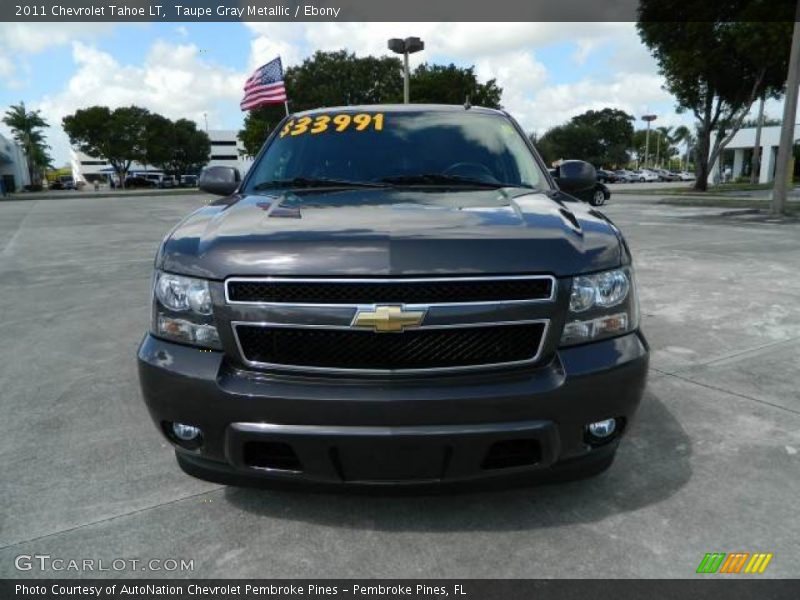Taupe Gray Metallic / Ebony 2011 Chevrolet Tahoe LT