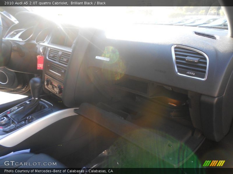 Brilliant Black / Black 2010 Audi A5 2.0T quattro Cabriolet
