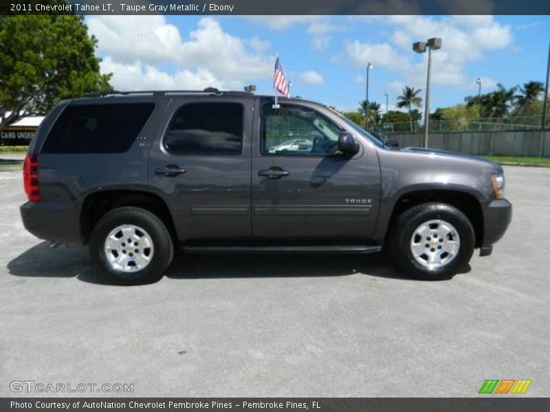Taupe Gray Metallic / Ebony 2011 Chevrolet Tahoe LT