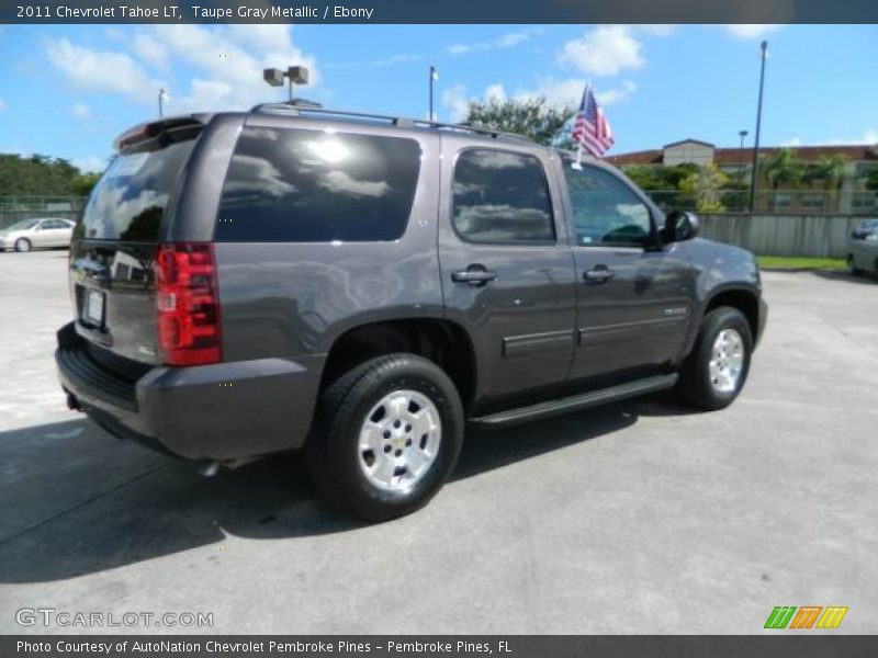 Taupe Gray Metallic / Ebony 2011 Chevrolet Tahoe LT