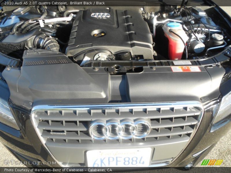  2010 A5 2.0T quattro Cabriolet Engine - 2.0 Liter FSI Turbocharged DOHC 16-Valve VVT 4 Cylinder