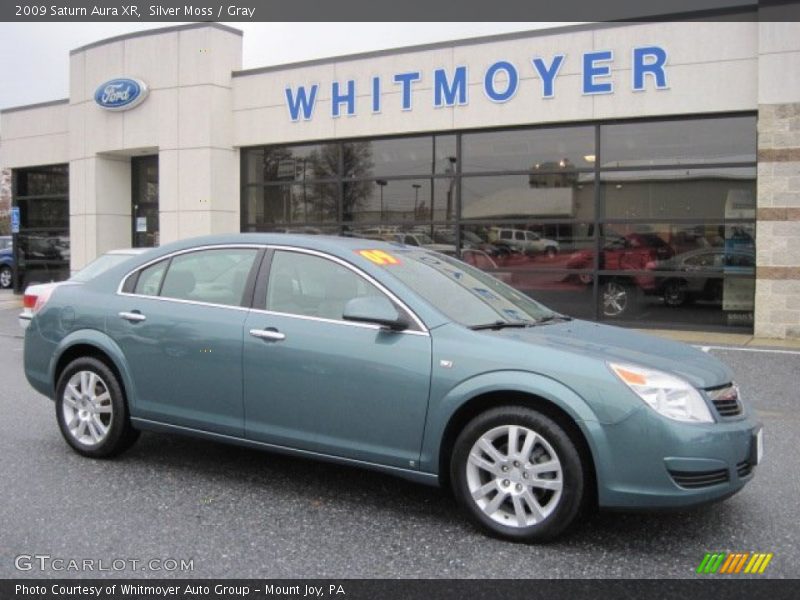 Silver Moss / Gray 2009 Saturn Aura XR