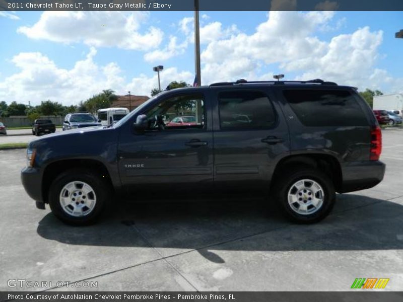 Taupe Gray Metallic / Ebony 2011 Chevrolet Tahoe LT