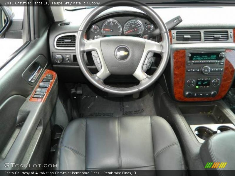Taupe Gray Metallic / Ebony 2011 Chevrolet Tahoe LT