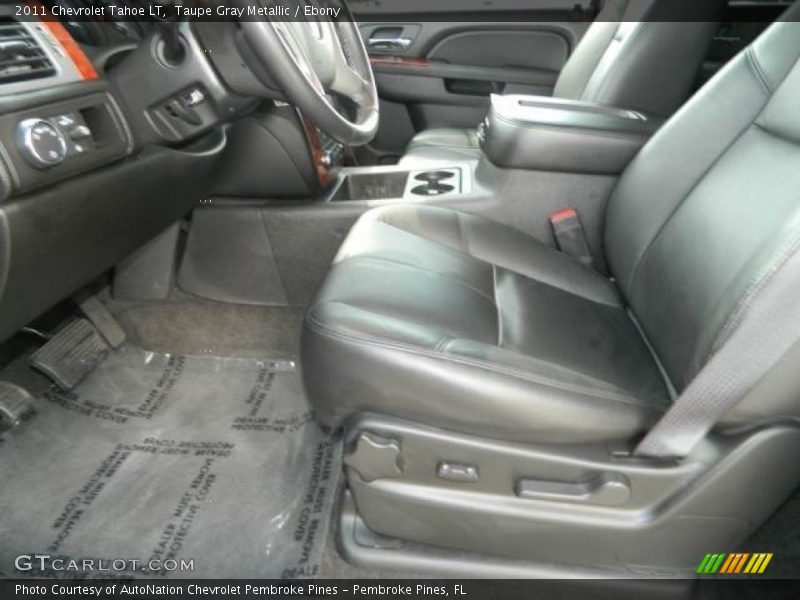 Taupe Gray Metallic / Ebony 2011 Chevrolet Tahoe LT