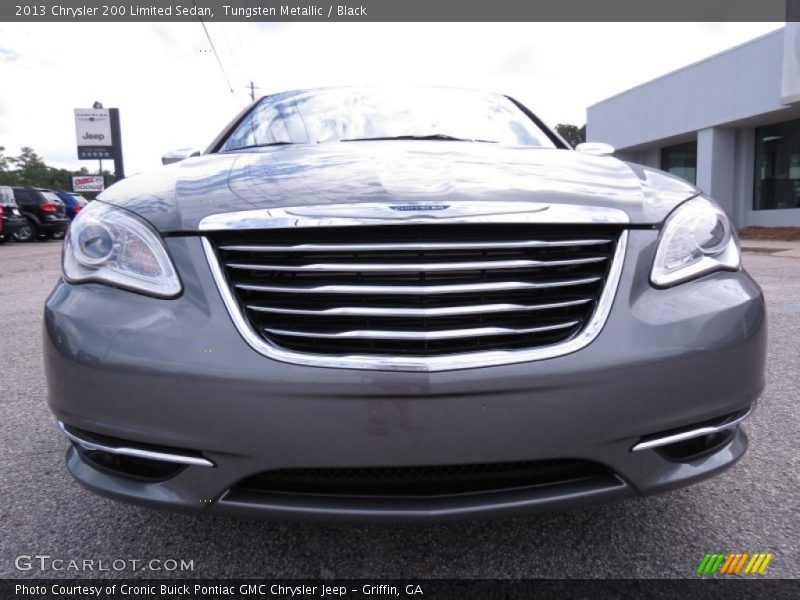 Tungsten Metallic / Black 2013 Chrysler 200 Limited Sedan