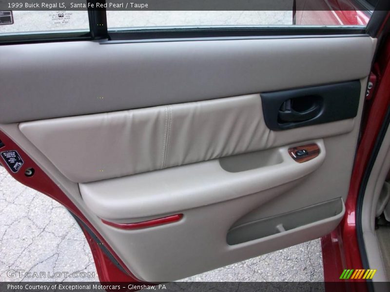 Santa Fe Red Pearl / Taupe 1999 Buick Regal LS