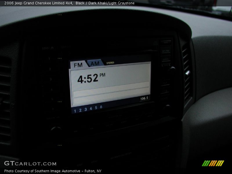 Black / Dark Khaki/Light Graystone 2006 Jeep Grand Cherokee Limited 4x4