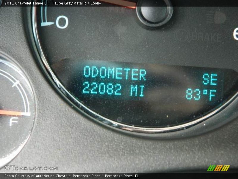 Taupe Gray Metallic / Ebony 2011 Chevrolet Tahoe LT