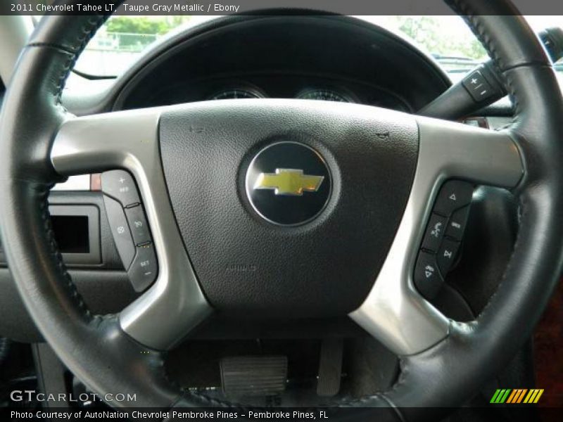 Taupe Gray Metallic / Ebony 2011 Chevrolet Tahoe LT
