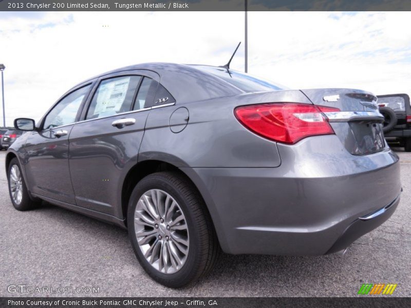 Tungsten Metallic / Black 2013 Chrysler 200 Limited Sedan