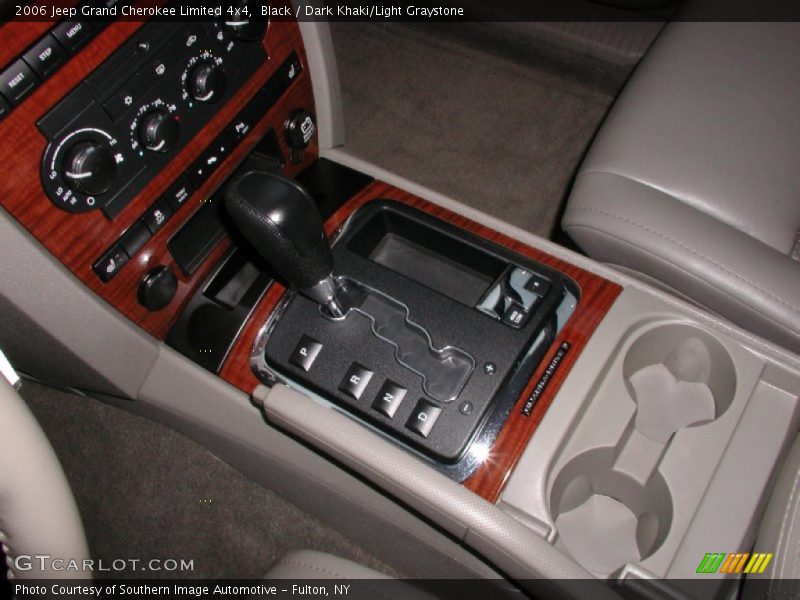 Black / Dark Khaki/Light Graystone 2006 Jeep Grand Cherokee Limited 4x4