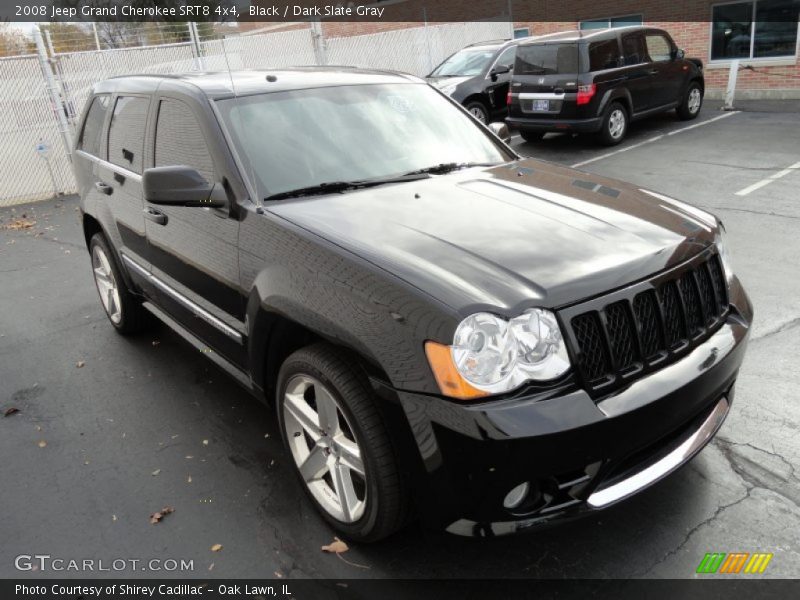 Black / Dark Slate Gray 2008 Jeep Grand Cherokee SRT8 4x4