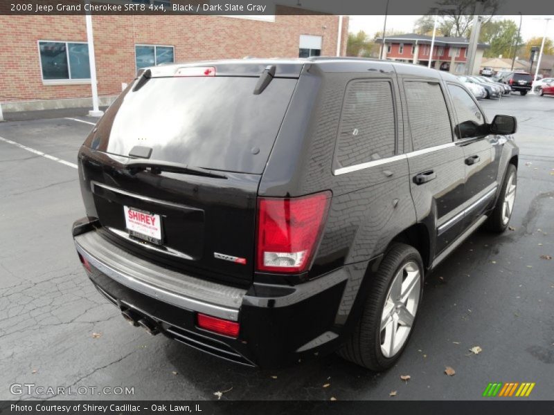 Black / Dark Slate Gray 2008 Jeep Grand Cherokee SRT8 4x4