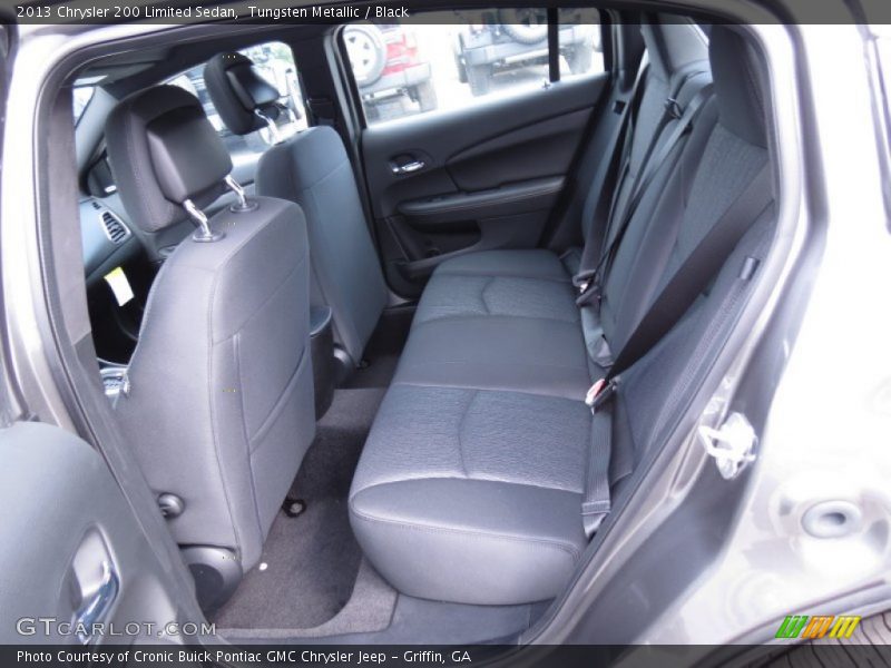 Tungsten Metallic / Black 2013 Chrysler 200 Limited Sedan