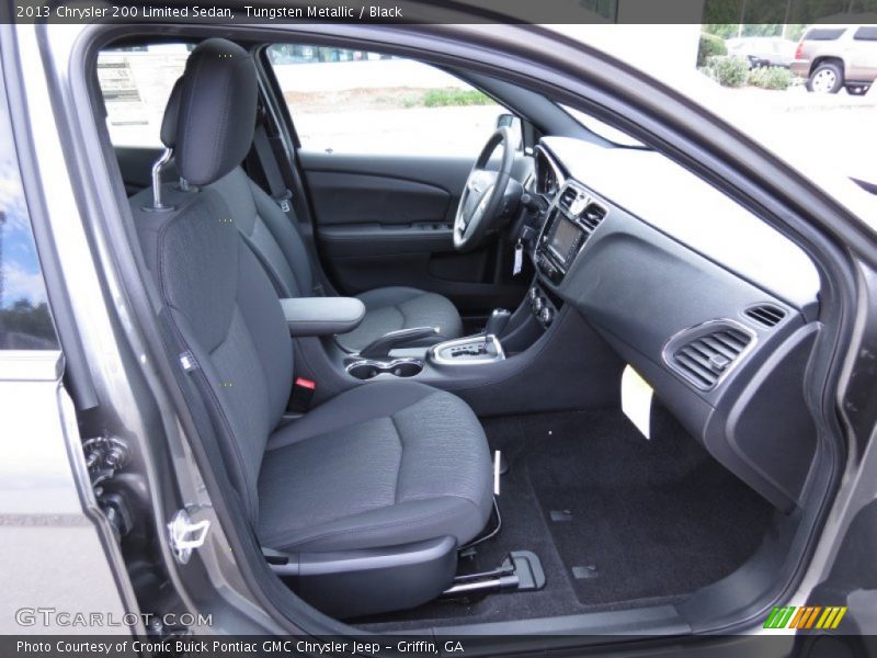 Tungsten Metallic / Black 2013 Chrysler 200 Limited Sedan