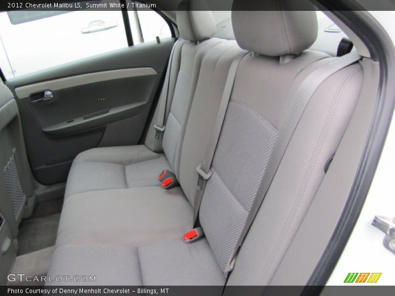 Summit White / Titanium 2012 Chevrolet Malibu LS