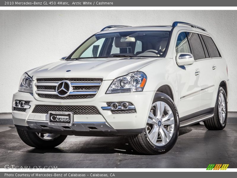 Arctic White / Cashmere 2010 Mercedes-Benz GL 450 4Matic