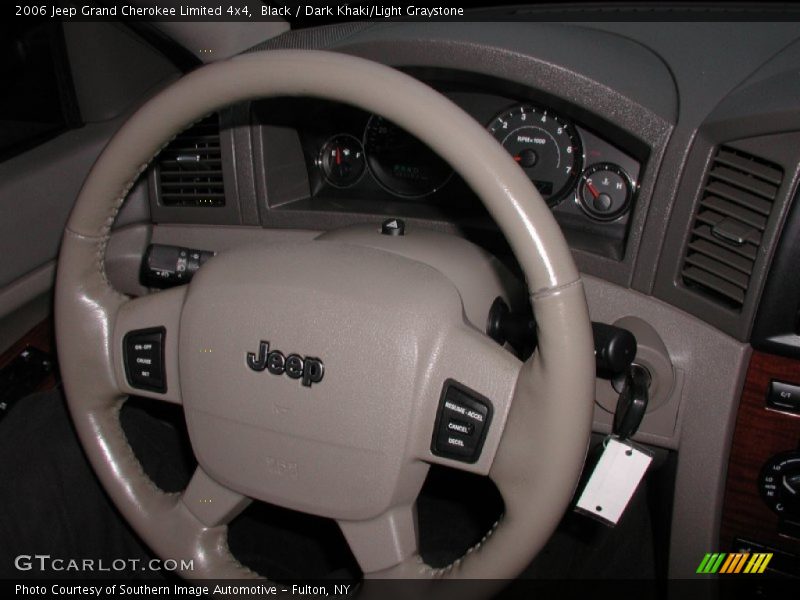 Black / Dark Khaki/Light Graystone 2006 Jeep Grand Cherokee Limited 4x4