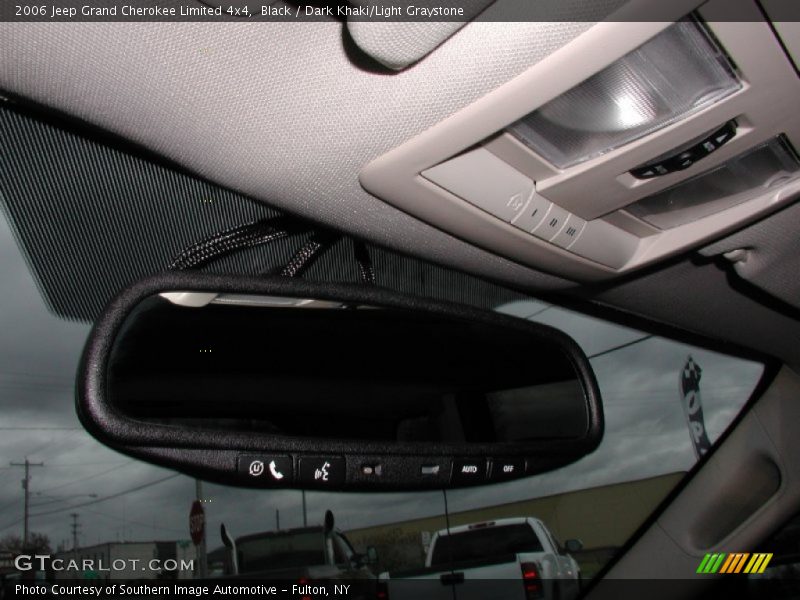 Black / Dark Khaki/Light Graystone 2006 Jeep Grand Cherokee Limited 4x4