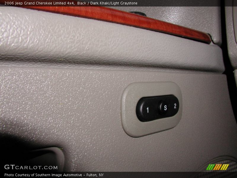 Black / Dark Khaki/Light Graystone 2006 Jeep Grand Cherokee Limited 4x4