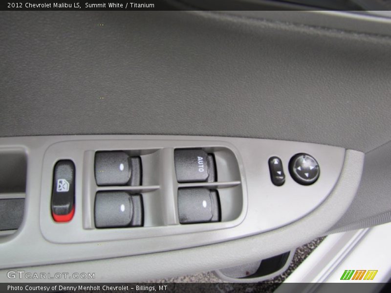 Summit White / Titanium 2012 Chevrolet Malibu LS
