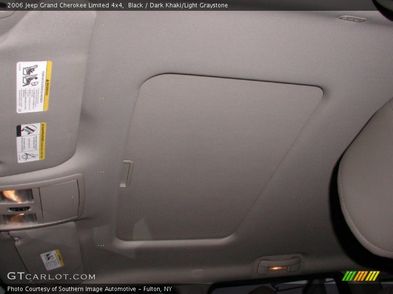Black / Dark Khaki/Light Graystone 2006 Jeep Grand Cherokee Limited 4x4