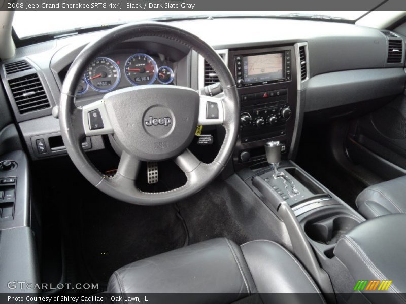 Dark Slate Gray Interior - 2008 Grand Cherokee SRT8 4x4 