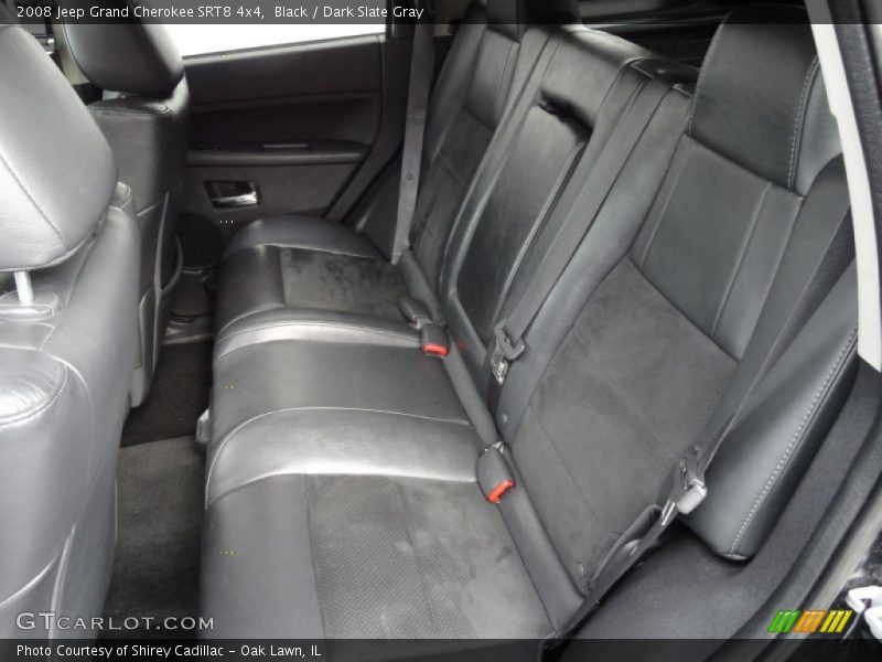Rear Seat of 2008 Grand Cherokee SRT8 4x4