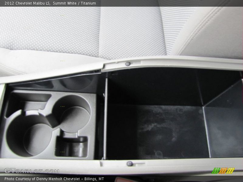 Summit White / Titanium 2012 Chevrolet Malibu LS