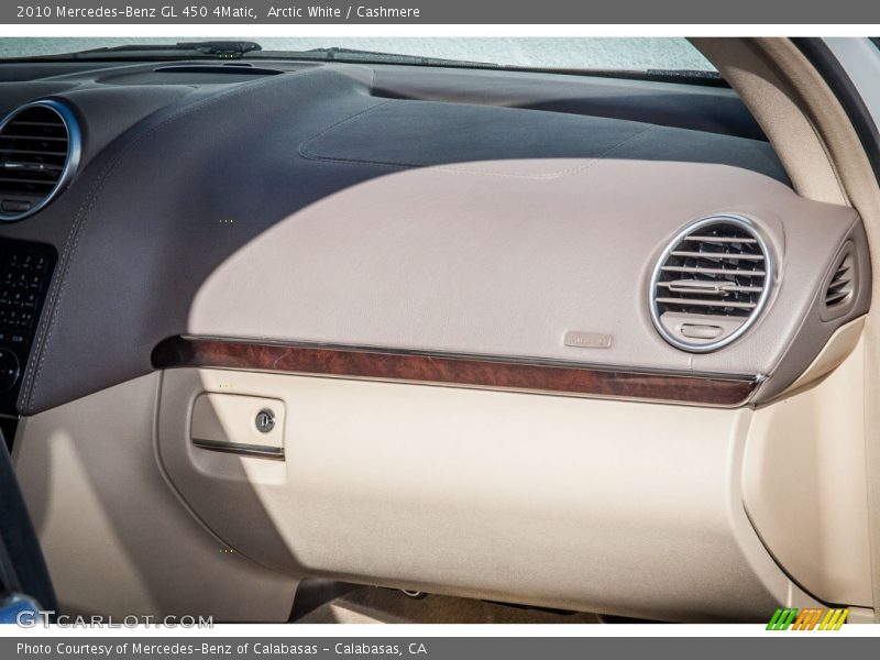 Arctic White / Cashmere 2010 Mercedes-Benz GL 450 4Matic
