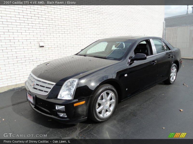 Black Raven / Ebony 2007 Cadillac STS 4 V6 AWD