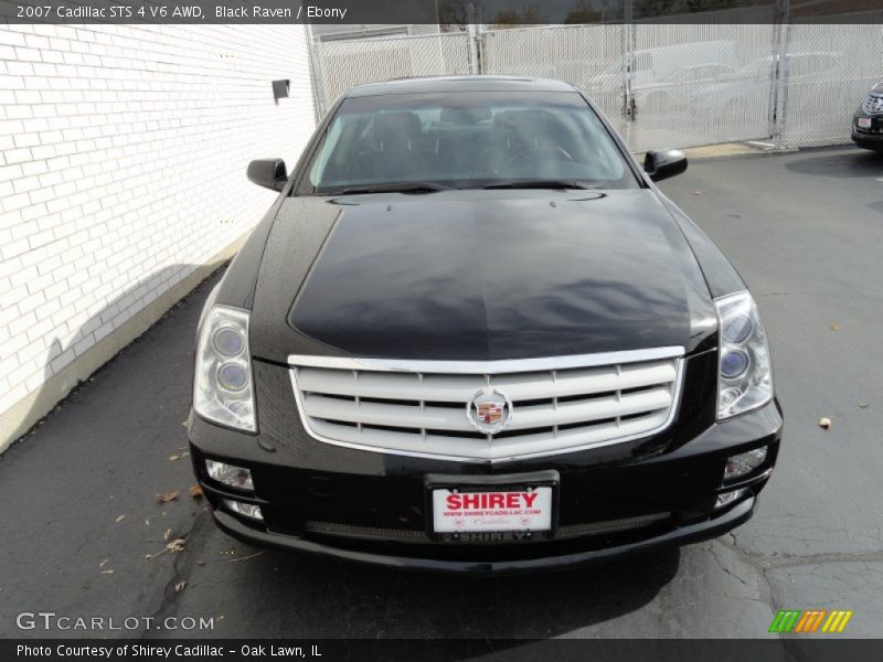 Black Raven / Ebony 2007 Cadillac STS 4 V6 AWD